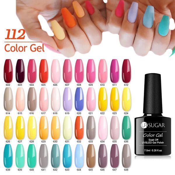 

ur sugar gel nail polish gellak vernis semi permanant uv gel lak paint nail art prime base coat matte need, Red;pink