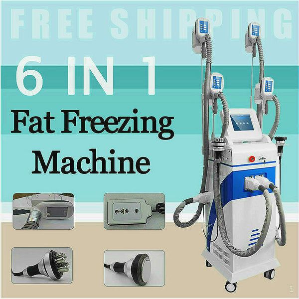 

new arrival 5 in 1 fat ing cryo fat e 40khz lipolaser rf cavitation vacuum lipolysis cryo lipo laser slimming beauty machine