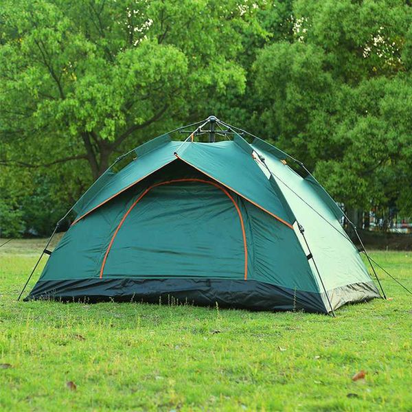 

tents and shelters 1-2/3-4person quick automatic outdoor camping tent ultralight portable big space sun shelter for fishing picnic hiking