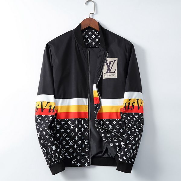 

mens designer jacket designer coat new jacket with letters windbreaker zipper hoodies for men sportwear clothing, Black;brown