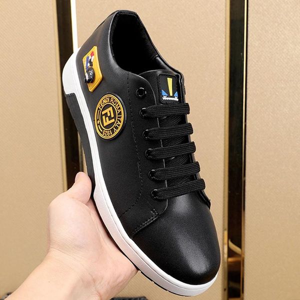 

new arrival mens shoes lightweight vintage outdoor walking sports shoes low lace -up casual men shoes manner schuhe, Black