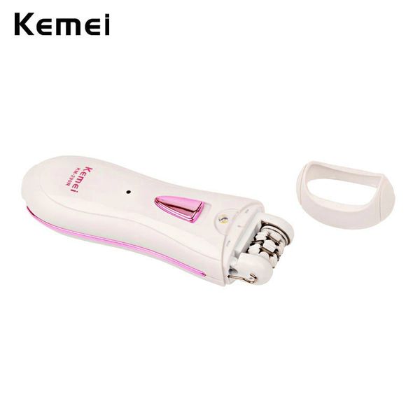 

2016 kemei 290r портативный 110 снятие 240v перезаряжаемый lady эпилятор волос инструмент для лица тела подмышками подмышек депиляции депиля
