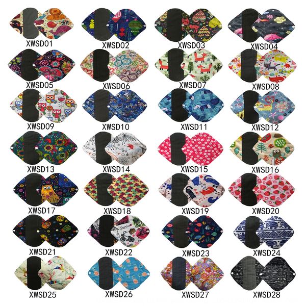 

new 25 washable aunt napkin towel pad bamboo charcoal sanitary pad physiological period aunt towel sanitary napkin