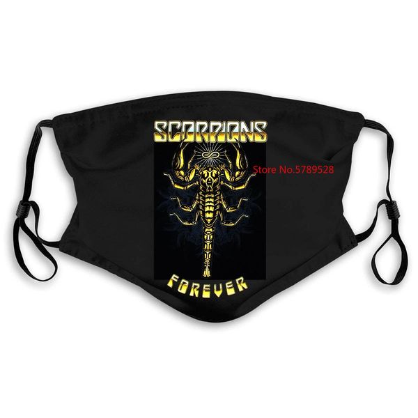 

scorpions forever crazy world tour black new official band merch men summer mask women kids pm25 yyyjd
