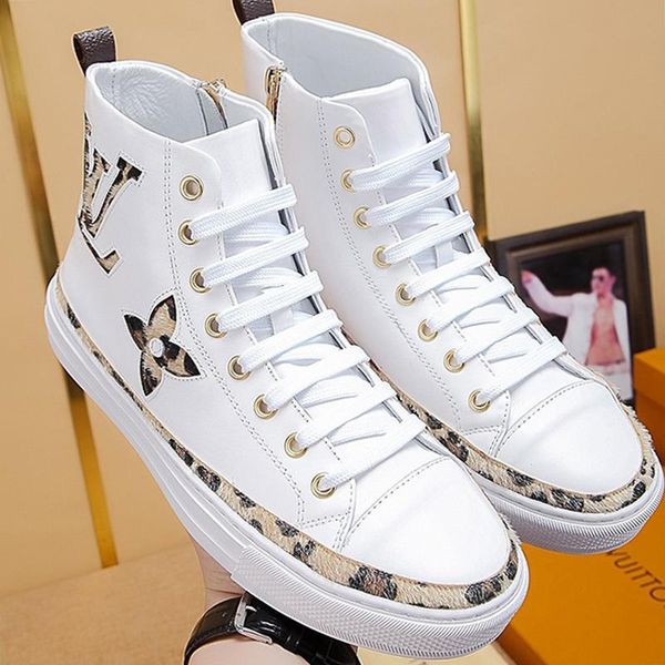 

mens shoes casual breathable platform trend with original box stellar sneaker boot men shoes fashion boot 2020 lk655 winter chaussures