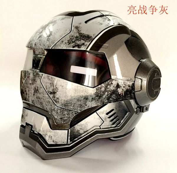 

hong kong personalized motorcycle helmet iron man helmet retro full uncovered protective