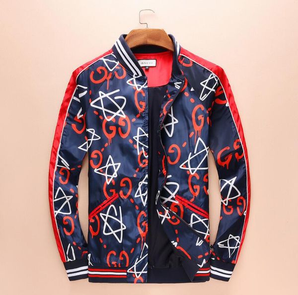 

mens designer jacket mens designer jacketjk denim jacket washing vintage male letter print loose windbreaker ing, Black;white