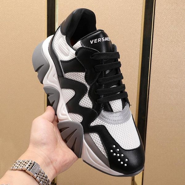 

squalo sneakers mens shoes zapatillas hombre fashion outdoor walking footwears breathable lace -up plus size casual men shoes