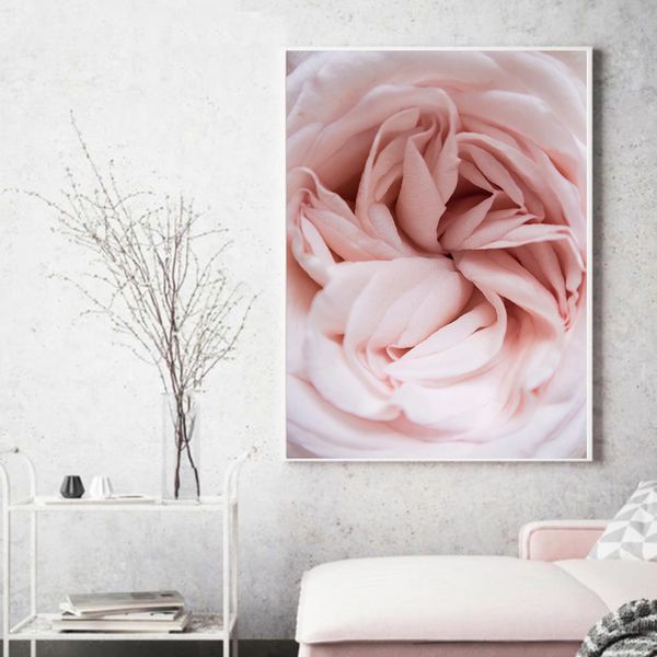 

pink poppies poster modern wall art canvas painting king flower wall pictures for living room decor for home