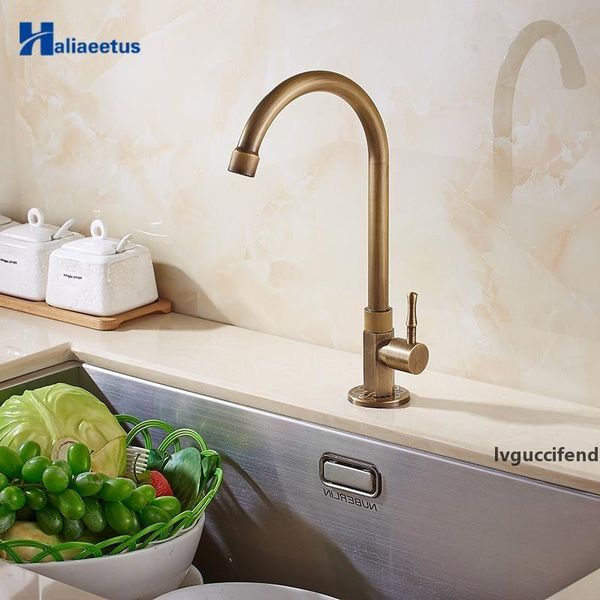 

antique brass only cold kitchen faucet antique bronze finish brass sink faucet single handle kitchen faucet t200424