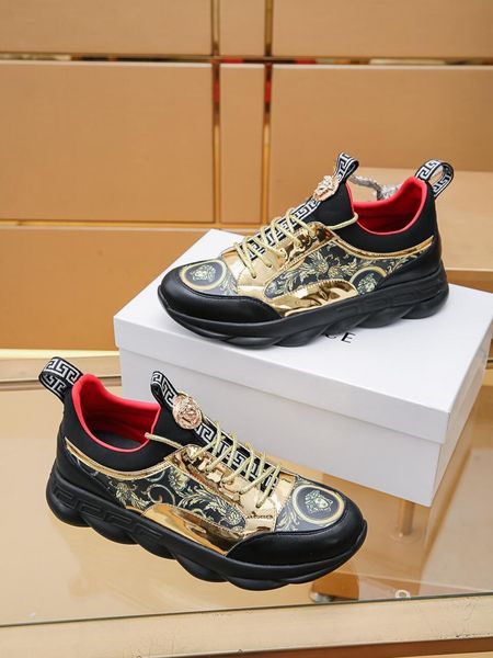 

2020v high-end fashion men's color matching low-casual basketball shoes large size breathable running shoes outdoor sports shoes1, Black