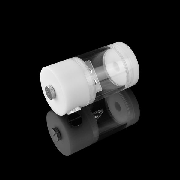 

syscooling art27 white straight out 60mm diameter transparent acrylic split diy water cooling water tank
