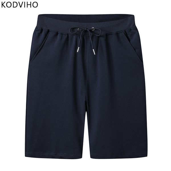 

summer cotton short mens casual solid sportwear shorts men knitted joggers sweatpants loose black beach wear boardshort 2020 man, White;black