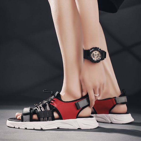 

сандел verano пробки черного человек верблюд доставка тапочки резиновых римские sandalias бесплатно плюхается летом слайды флипа классически, Black