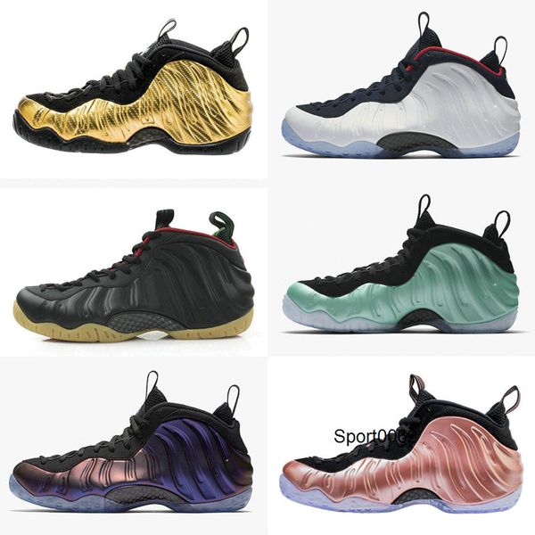 

foam one pro og penny hardaway men kids basketball shoes alternate galaxy release legion green rust pink denim dark stucco sneakers shoes, Black