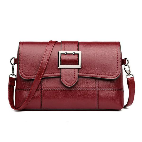 

brand designer women shoulder bag fashion handbag and purse pu leather crossbody bags for fashion women 2020 new black amp;red