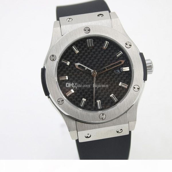 

g 10 colors sell 42mm automatic watch self wind watches mechinal wristwatch automatic 3 needle men stainless steel 62, Slivery;brown