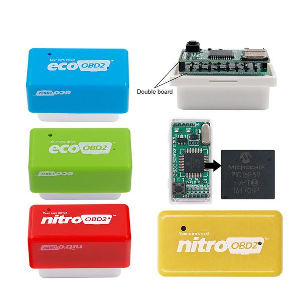 

nitroobd2 pic16f59 2 layer pcb ecoobd2 chip tuning box eco obd2 nitro obd2 original plug gasoline diesel more power