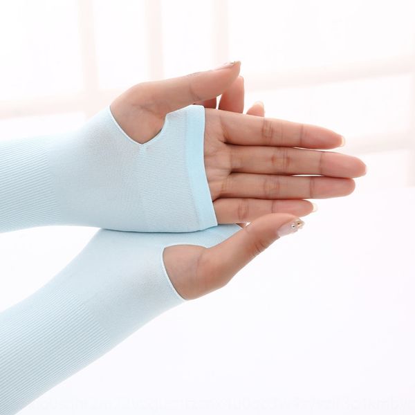 

pgzfe lengthened sunscreen mosquito repellent solid color light plate silk sports cycling bicycle ice sleeve ice sleeve driving for men and