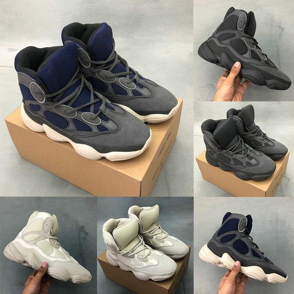 

2020 500 40 45 new designer utility black desert rat running sneaker trainer kanye west vintage old dad size -outdoor shoes