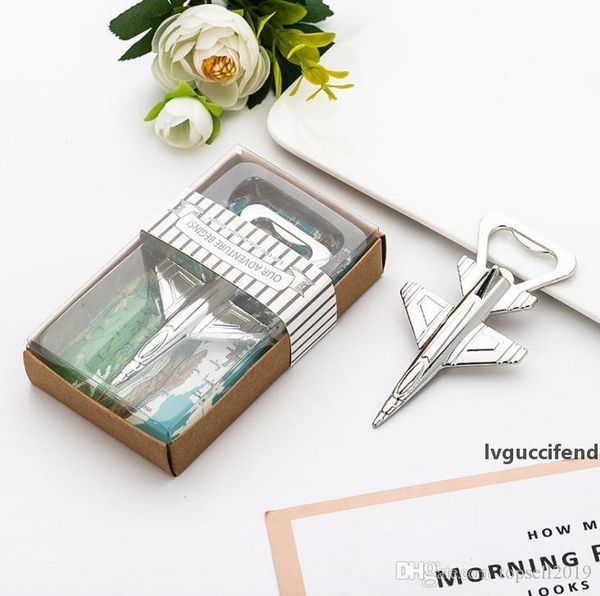 

aluminum alloy airplane bottle opener antique plane aircraft shape beer openers wedding party home kitchen bar tools sn2301