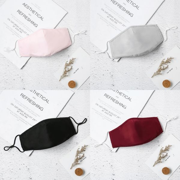 

sponge face masks black cyliong nti-dust woman men designer masks fashion printed black washable face mask 5 styles fy9122#452