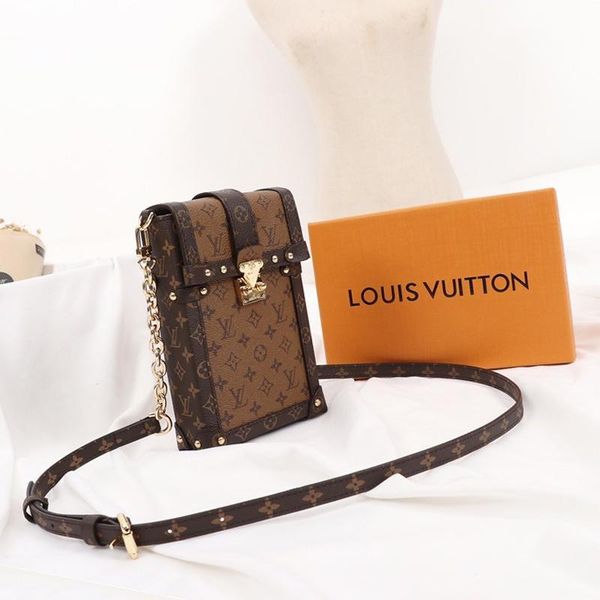 

верхнее качество цепи кожа mini crossbody женщин; s мешок с origin box женская мода сумки на ремне леди посланника рук мешок быстрая доставк