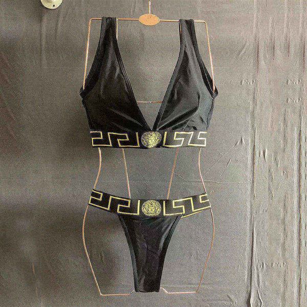 

20ss womens designer swimsuits maillot de bain bikinis suits summer bandage badeanzug costumi designers bikini sets two-pieces swimwear, White;black