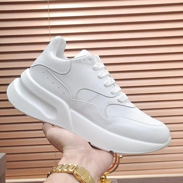 

men shoes casual luxury outdoor with origin box chaussures pour hommes men shoes fashion footwears oversized leather sneaker big size design, Black