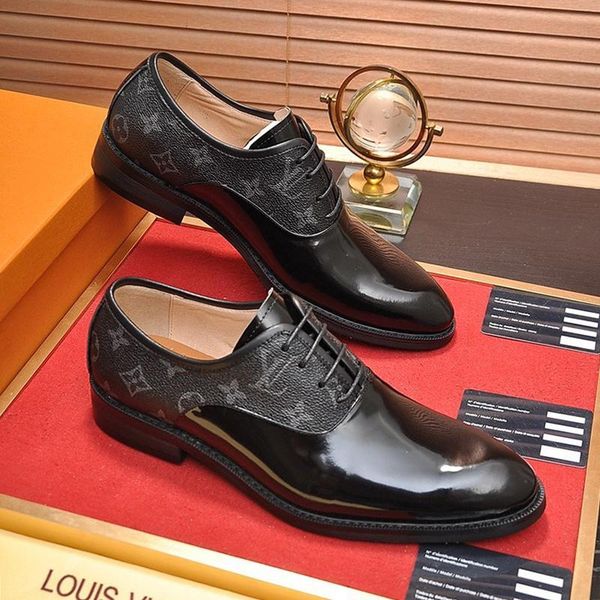 

men shoes luxury with box casual dress shoes sneakers plus size minister derby chaussures pour hommes formal design 2020 new