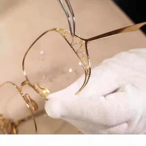 

e luxury 59 women designer sunglasses fashion diamond stone uv protection lens coating mirror lens frameless color plated frame come wi, White;black