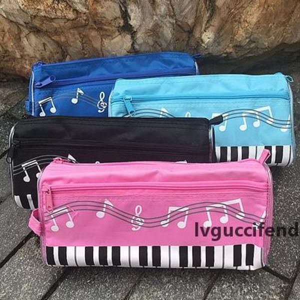 

piano pencil case keyboard pencilcase children stationery office school supplies music pen bag box storage bag