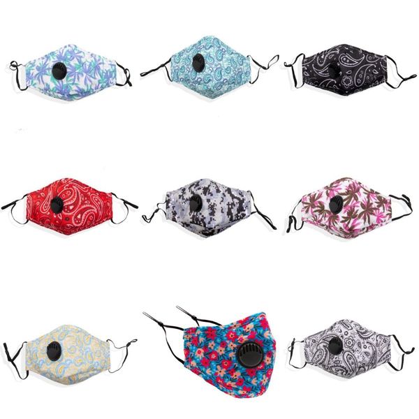 

творчество стро маска новый дизайн маски для лица 4 слоя чистого хлопка pu материал моющегося solid color designer mask iia204 # 727, Black