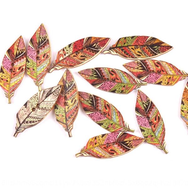 

wooden scarf button button leaf printed buttons clothes and hats scarf accessories buttons can be customized in style, Silver