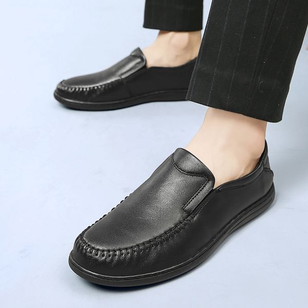 

fashion para spring shoes male zapatos casuales shoe flat causal men sapato casual hombre de masculino informales new man, Black