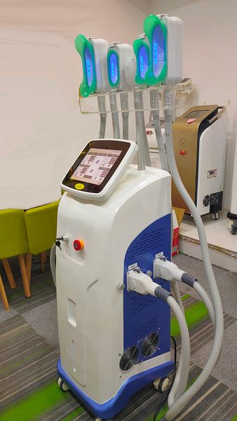 2020 factory price cryolipolysis cellulite system fat e cryolipolysis machine germany handles cryotherapy system with 5 handles
