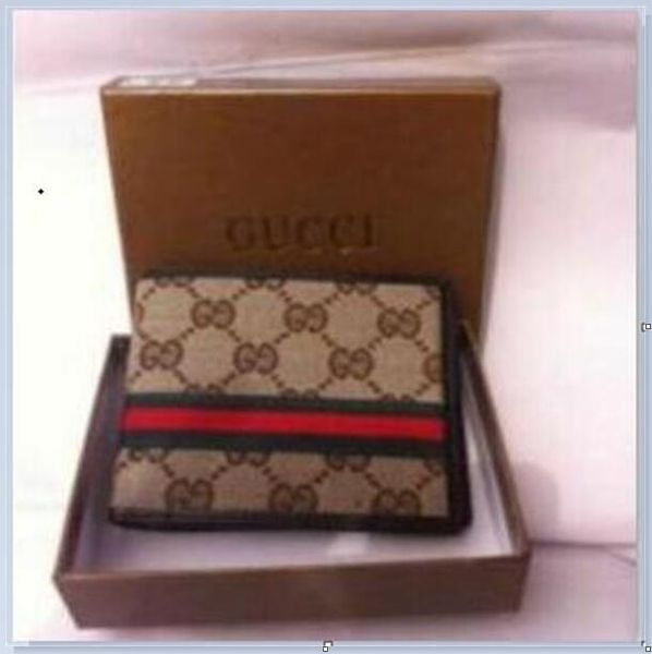 

gucci дизайнер мужского бумажника известных мужчин пар бумажники специального пу несколько короткого небольшого бумажника с двойных коробкам