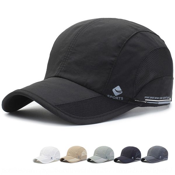 

men' thin baseball outdoor baseball sun hat travel quick-drying cap breathable cap sunshade sun hat, Blue;gray