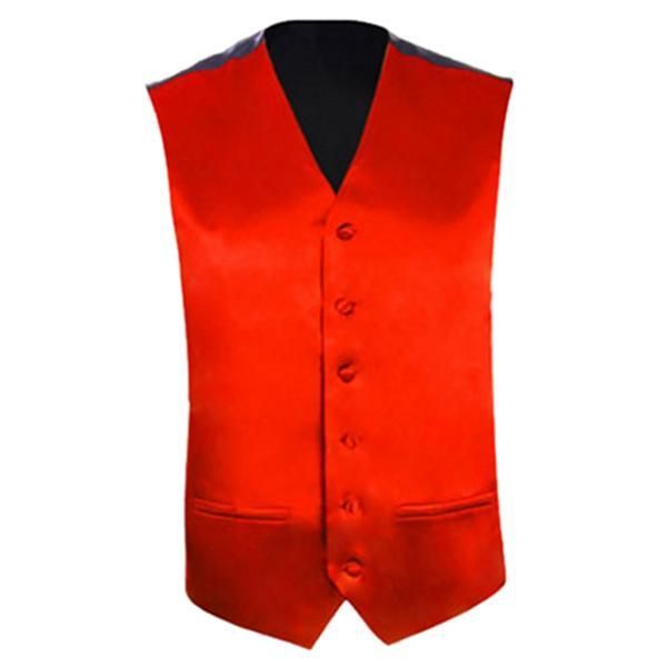 

Mens Wedding Waistcoat Groom (Red L/UK 40)