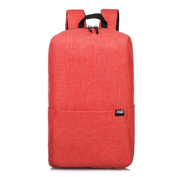 

qingxi bag gift backpack gift xiaomi colorful small backpack men's and women's lightweight student kindergarten schoolbag, White