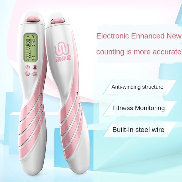 

восемь цвет электронный countingskipping веревка для взрослых мужчин и женщин фитнес оборудование беспроводной скакалка тренажеры