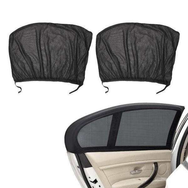 

leepee 2pcs крышки сетки auto side заднего стекла козырек от солнца окна автомобиля крышки автоаксессуары защита от ультрафиолетовых лучей щ