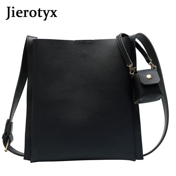 

jierotyx new fashion 2020 women bags chic female crossbody bags casual exquisite mom-son bag soft strap shoulder