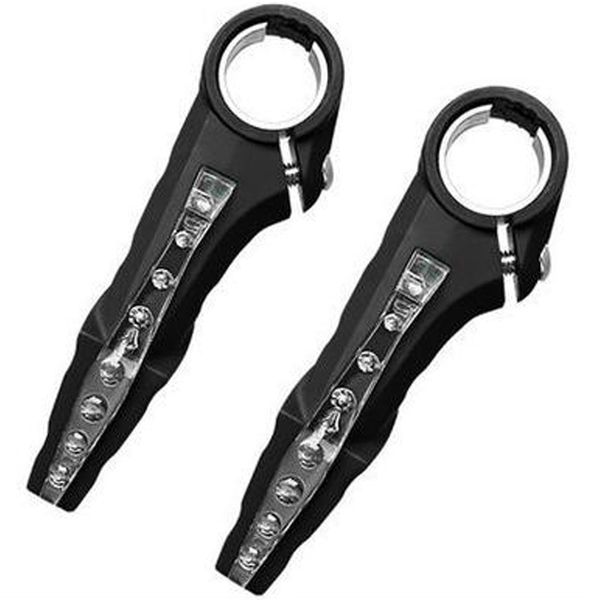 

bike handlebar grips light bike led wheel spoke bicycle lights cycling lamp of grip the deputy horns warning lights