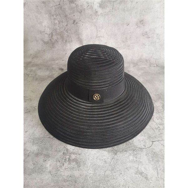 

classic letter bucket hats foldable cap fishing hunting fisherman beach sun visor sale folding man bowler hat, Blue;gray