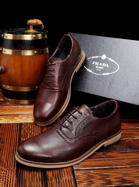 

2019 men's business casual brown leather shoes, fashion casual casual shoes, with original packaging shoe box delivery male code: 38-44, Black