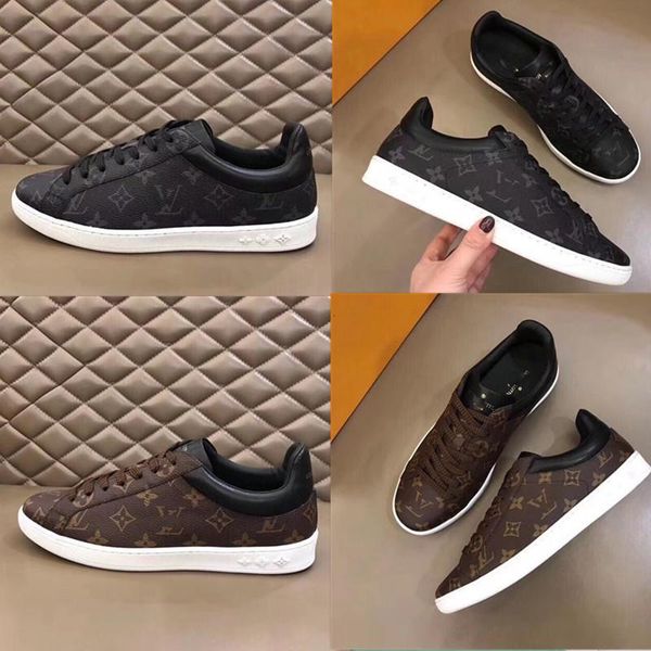 

2019 новая мода высокого качества ручной работы л старшие мужчины досуг спортивная обувь черный и коричневый размер 38 ~ 45 xshfbcl бесплатн, Black