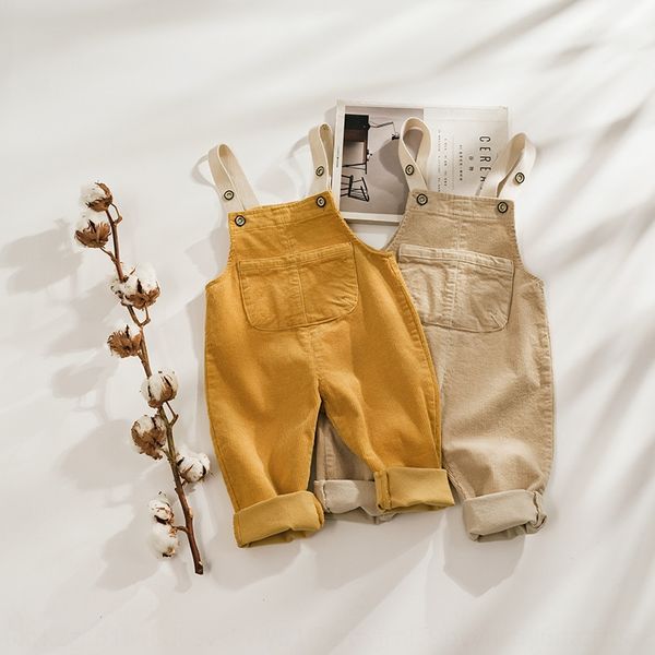 

девушки и детские подтяжк брюки ремень wick wick wickspring 2020 модные брюки нового ребенка модно вельвет маленькой девочки, Blue