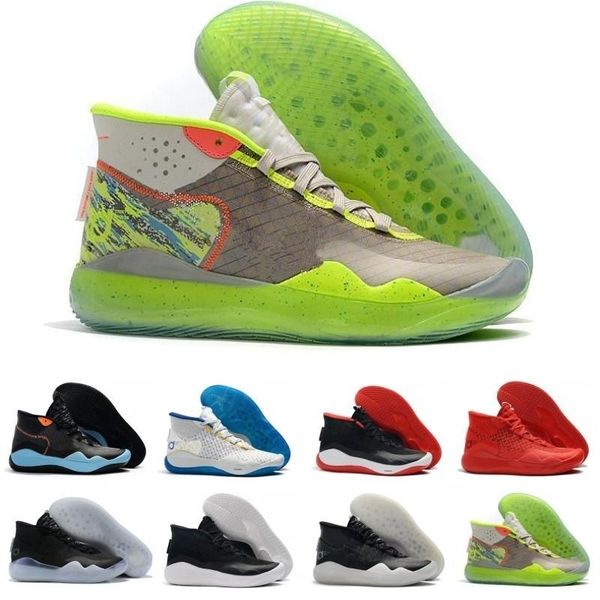 

kd 12 starting kevin durant xii ep the day one 90ss protro green camo mens womens kid basketball shoes 12s kd12 sneakers size36-46