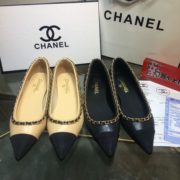

2020 chic women designer shoes letter logo casual designer shoes flat luxury designer women shoes, Black